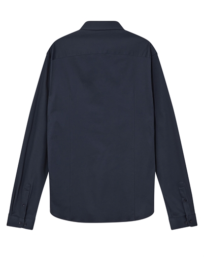 Mos Mosh Gallery - MMGMarco Jersey Skjorte - Navy